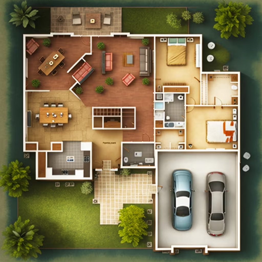 Real Estate Floor Plan Creation Services 